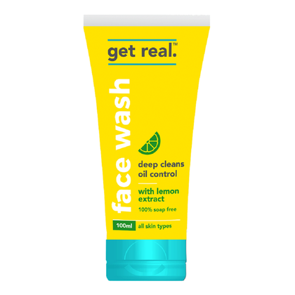 Get Real Lemon Face Wash 100 ml 